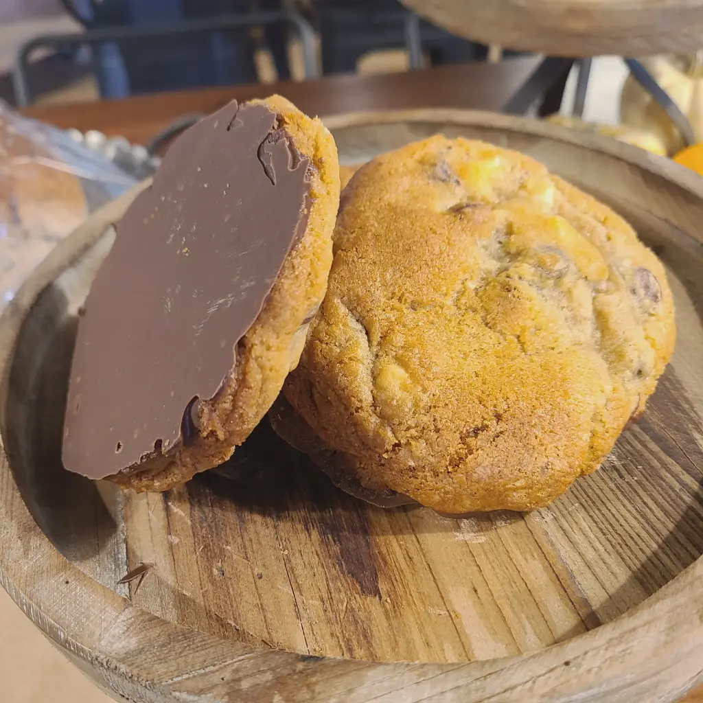 Triple Chocolate Chip Cookie